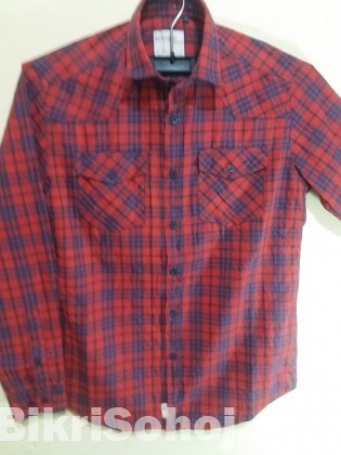 Mans Long Sleeve Cotton Shirt-MERCHANT